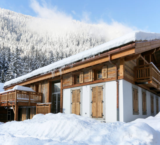 M'Architecte - Chalet Chamonix Façade